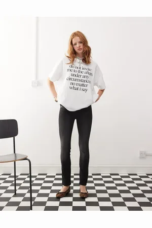 Cheap Monday Sleezie Low rise super stretch skinny jeans in rubby washed