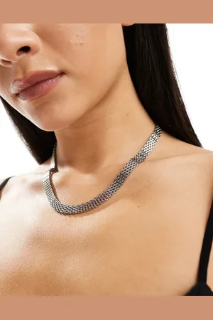 Aldo Stainless steel vintage style chain necklace in