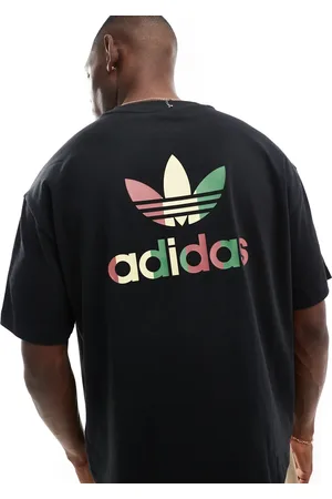 adidas Basketball camo print t-shirt in