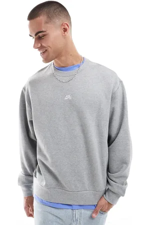 Nike Essential crew neck sweatshirt in dark
