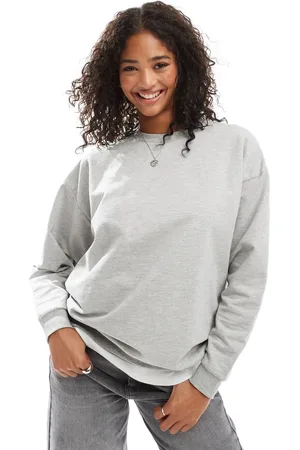 ASOS Regular fit sweatshirt in marl