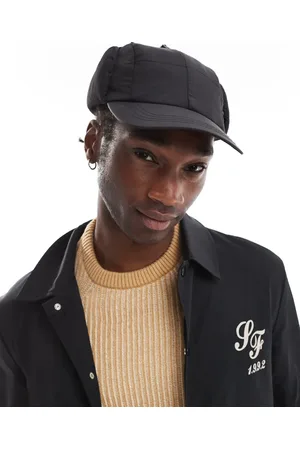 ASOS Nylon puffer trapper cap in