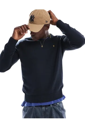 Farah Birchall lambswool jumper in