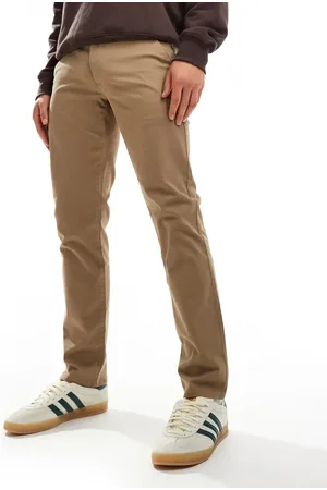 Farah Elm slim fit chino trousers in beige