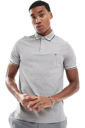 Tommy Hilfiger Tipped slim fit polo shirt in
