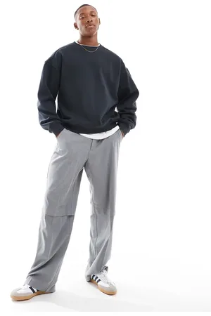 Cotton On Cotton On box fit crew fleece sweatshirt in washed
