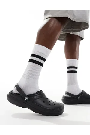 Crocs Unisex classic lined clogs in