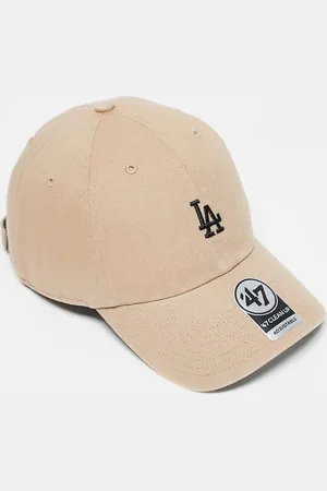 47 Brand LA Dodgers mini logo cap in beige