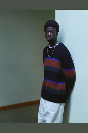 Carhartt Merton stripe jumper in multi