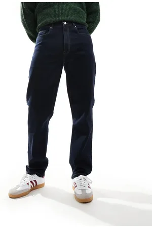 Farah Norwood loose jeans in denim rinse