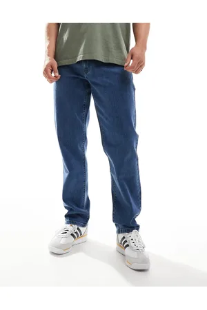 Farah Norwood loose jeans in denim wash