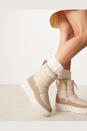 Pajar Gepelle snow boots in light sand leather