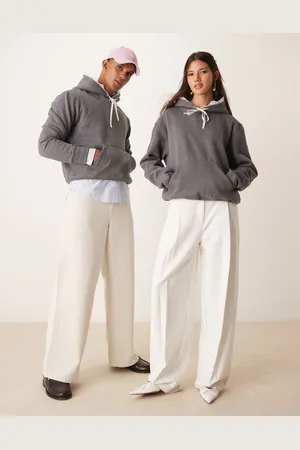 Sister Jane Unisex lace trim hoodie in