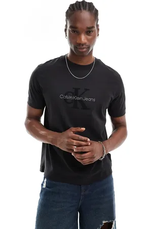 Calvin Klein Chenille monologo t-shirt in