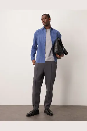 ASOS Tapered smart scuba jogger in
