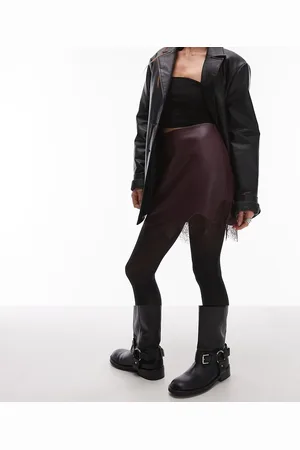 Topshop 2 pack 50 denier tights in