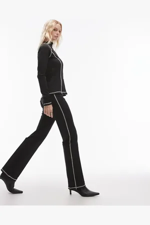 Résumé Resume low rise straight leg leggings with contrast stich in co-ord