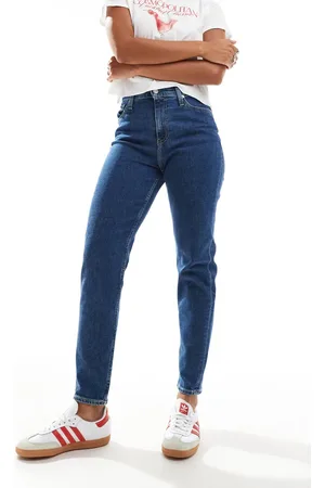 Calvin Klein Mom jeans in mid wash