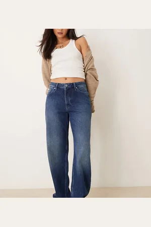 Calvin Klein 90s loose jeans in mid blue wash - ASOS Exclusive