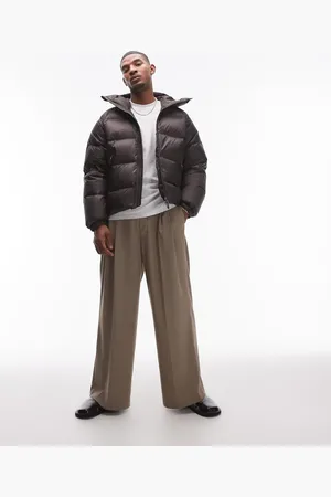 ARKET Sporty down jacket with hood in