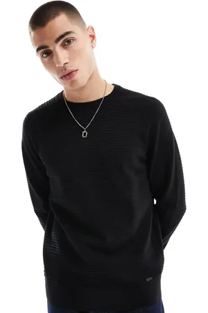 Threadbare Crew neck knitted jumper in