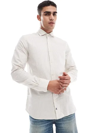 SCALPERS Abbot Shirt In Greystripes