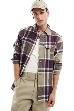 Dickies Nimmons large check shirt in multi