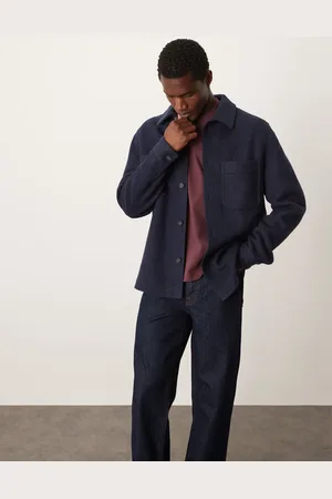 MANGO Regular fit shacket in