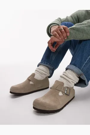 Birkenstock Unisex London shoes taupe