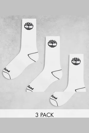 Timberland Bowden 3 pack crew socks in