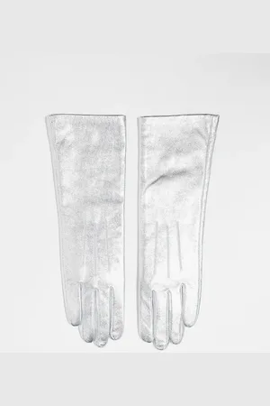 Topshop Gibson leather gloves in