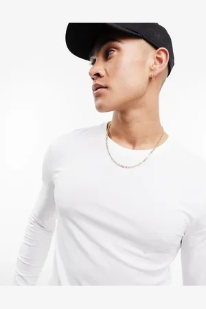ASOS Essential muscle fit long sleeve t-shirt in