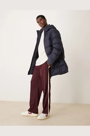 GANT Active cloud longline hooded puffer jacket in