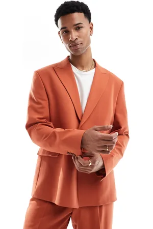 Viggo Lavoir suit jacket in burnt co-ord