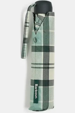Barbour Portree umbrella in light check
