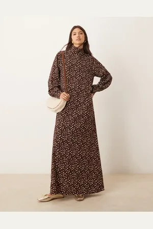 Glamorous High neck maxi dress in floral