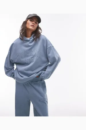 Topshop Co-ord graphic St Germain oversized hoodie in