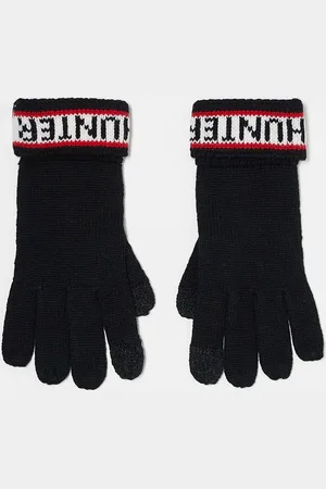 Hunter Unisex logo gloves in