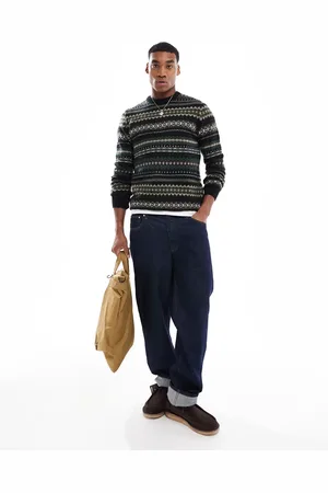 Barbour Case fair isle crew neck sweater