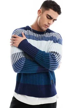 Paul Smith Striped fisherman knit jumper in