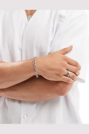 ASOS Waterproof stainless steel link chain bracelet in tone