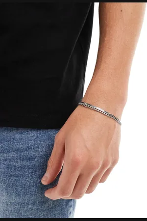LOST SOULS Layered chain bracelets in stainless steel