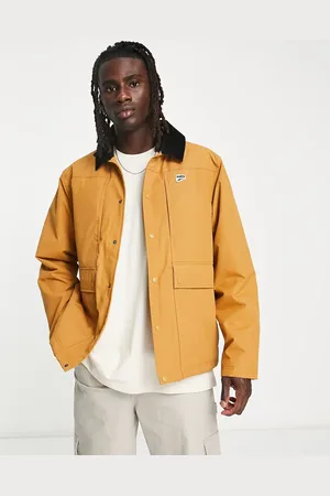 PUMA Classics oversized collard jacket in mustard
