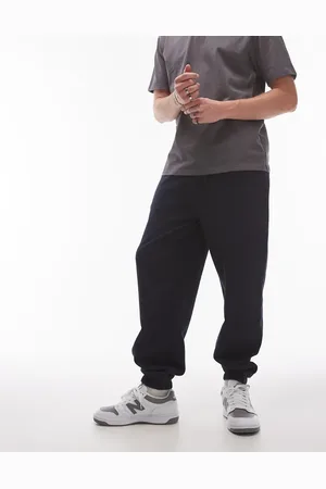 Topman Oversized jogger in washed navy