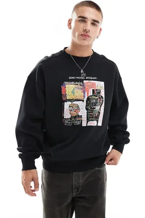 Cotton On Cotton On Basquiat art print relaxed sweatshirt in