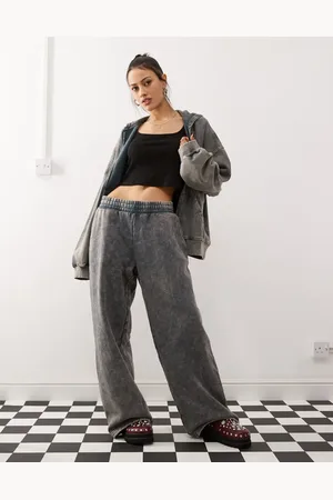 Weekday Co-ord oversized joggers in acid wash