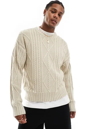 Cotton On Cotton On stone marl cable knit jumper