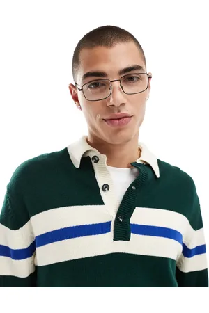 Cotton On Cotton On knitted rugby jumper in