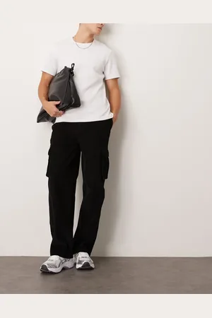 New Look Cord cargo trousers in