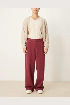 ASOS Co-ord baggy jeans in dark